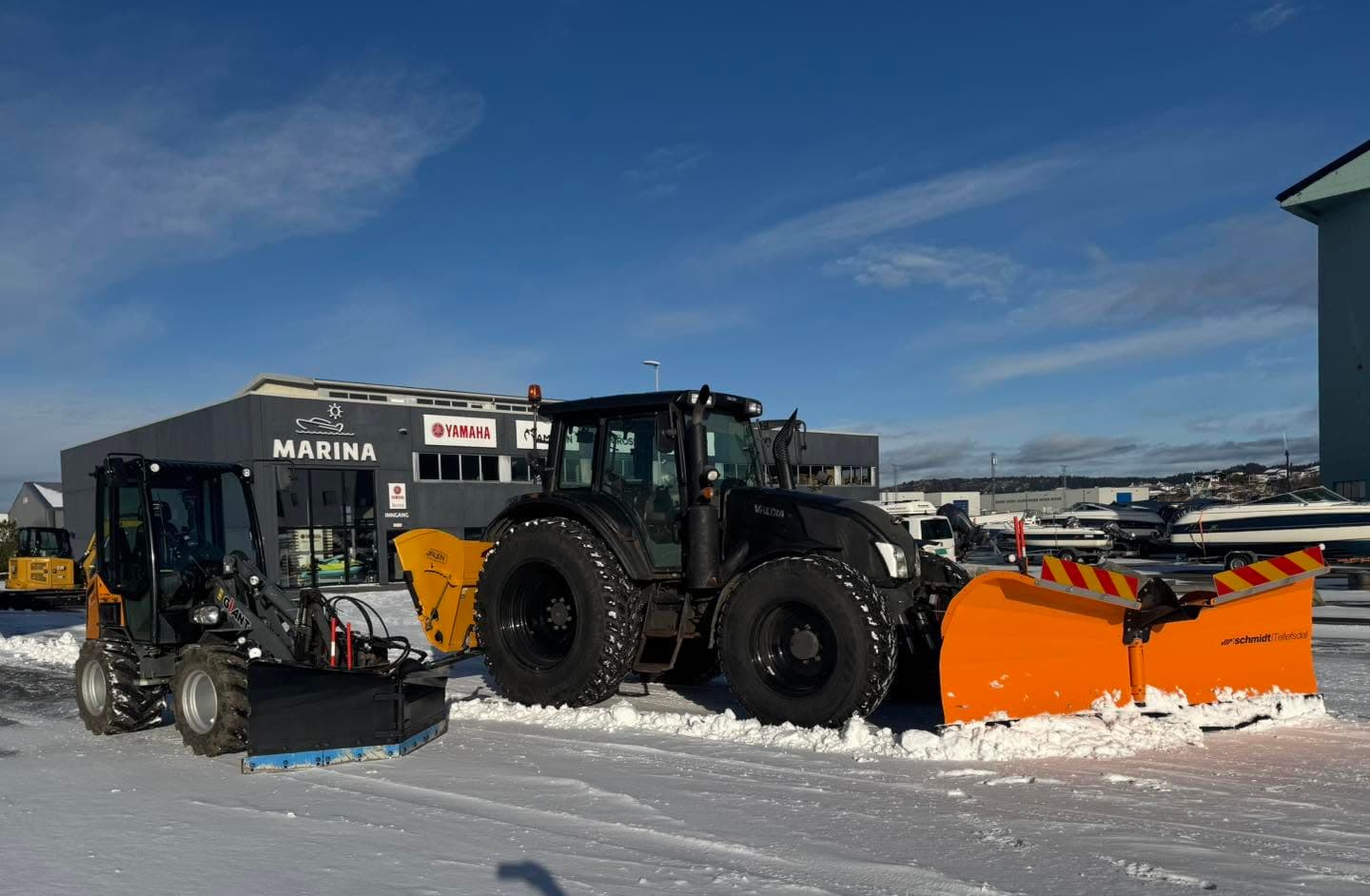 Brøyting og snørydding